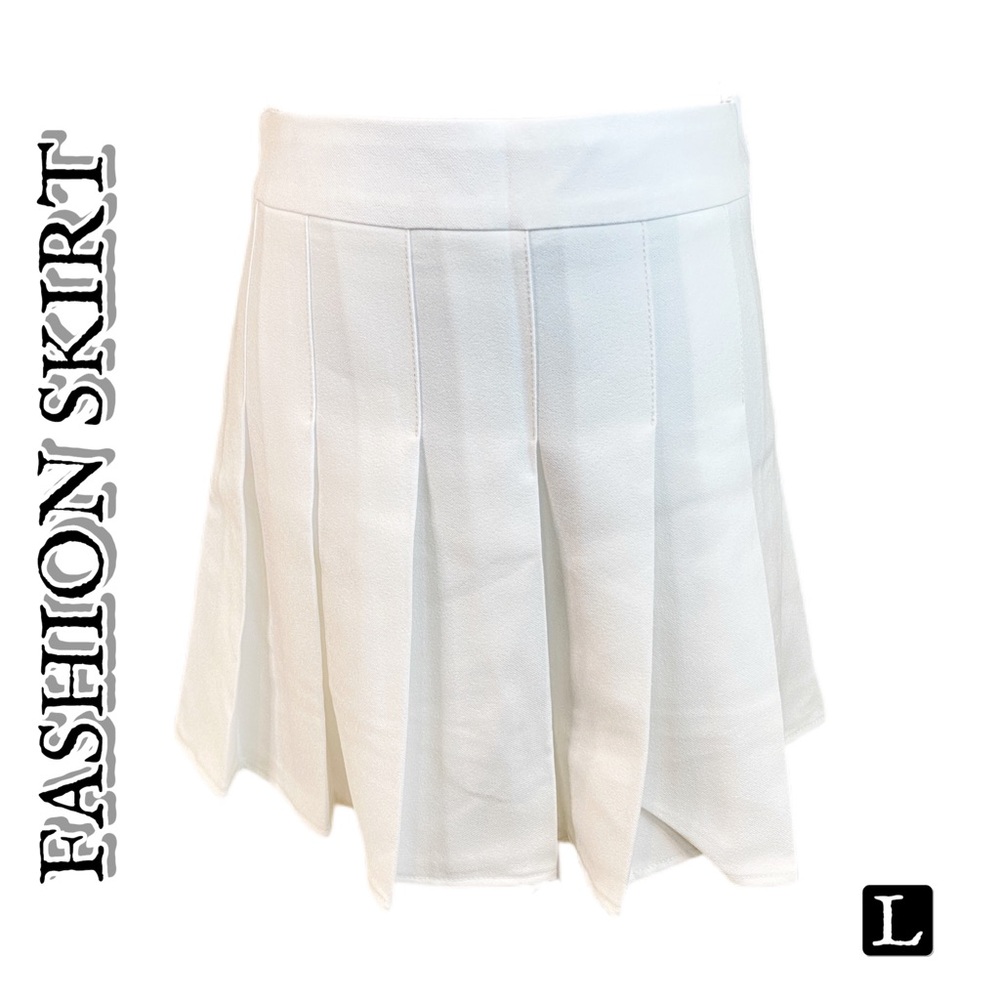 Fashion Pleated Sporty Skort L